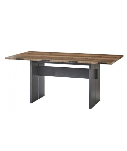 Table Chelsea naturel / aggloméré graphite et MDF, L180xl90xH76 cm À commander