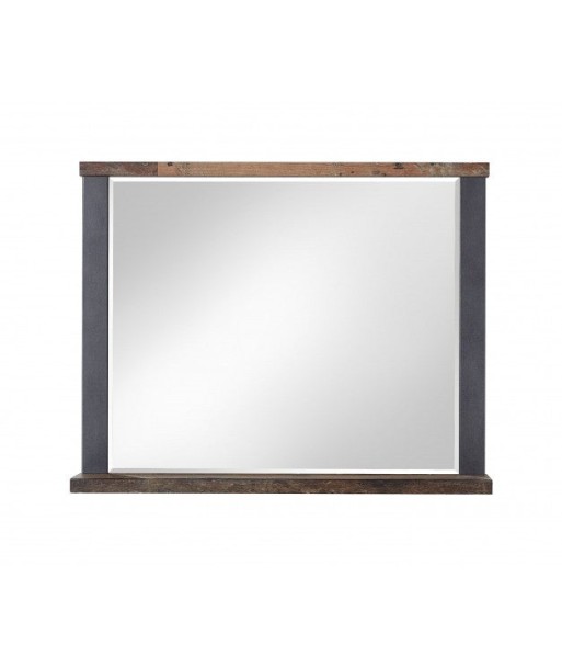 Miroir décoratif Chelsea Large Naturel / Graphite, l94xH75 cm s'inspire de l'anatomie humaine