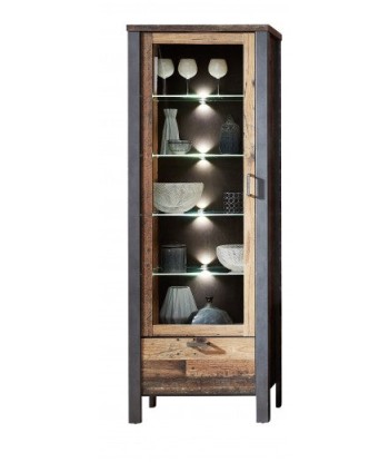 Ensemble de meubles de salon en bois, 7 pièces Chelsea Naturel / Graphite livraison gratuite