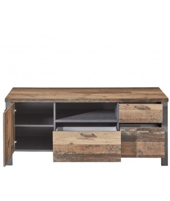 Ensemble de meubles de salon en bois, 7 pièces Chelsea Naturel / Graphite livraison gratuite