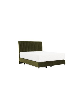 Pat tapitat cu stofa, Blanks Boxspring Verde Olive sur le site 