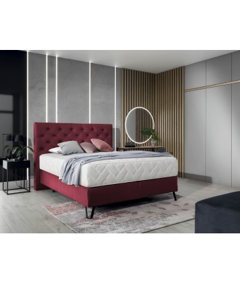 Pat tapitat cu stofa, Cortis Boxspring Velvet JUSQU'A -70%! 