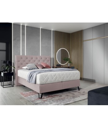 Pat tapitat cu stofa, Cortis Boxspring Velvet JUSQU'A -70%! 