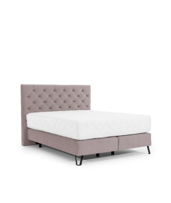 Pat tapitat cu stofa, Cortis Boxspring Velvet JUSQU'A -70%! 