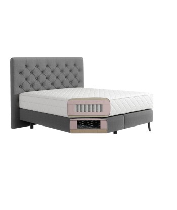 Pat tapitat cu stofa, Cortis Boxspring Velvet JUSQU'A -70%! 