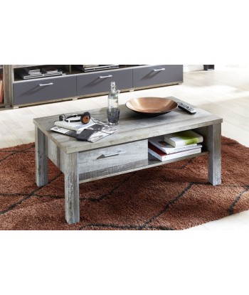 Table basse Chip avec 1 tiroir Krone Natur, L113xl60xH47 cm chez Cornerstreet bien 