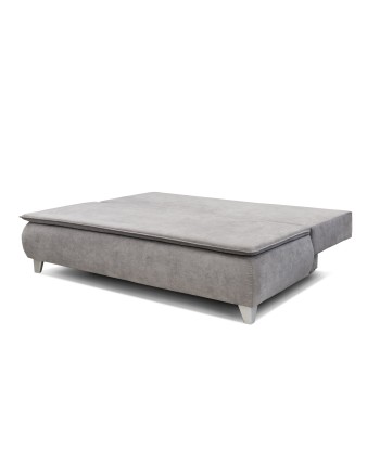 Canapé Extensible, 3 Places, Coffre de Rangement, Rembourré en Tissu, Oreillers Inclus, Gris Monalisa, L208xL108xH100 cm votre restaurant rapide dans 