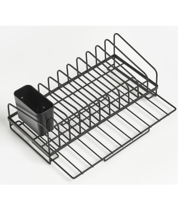 Suport uscator vase din metal, Rack Negru, L36,8xl17,5xH13,5 cm Véritable concentré