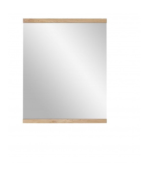 Miroir Crispin Natur placage et bois, l71xH88 cm Dans la société mordern