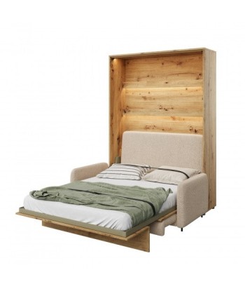 Tablie tapitata cu stofa, BC17 Bej Boucle pentru Pat rabatabil pe perete 200 x 160 cm Bed Concept Vertical, l158xH73 cm à prix réduit toute l'année