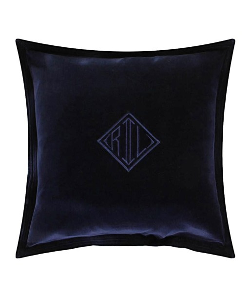 Coussin Velvet en Velours Bleu Marine la colonne vertébrale