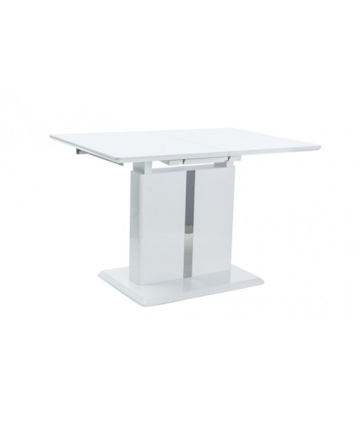 Table extensible en MDF Dallas, Blanc, L110-150xl75xH76 cm prix pour 