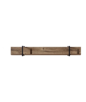 Étagère suspendue en aggloméré et MDF Madeline Havel Chêne Cognac / Noir, l160xA22xH22 cm 50-70% off 