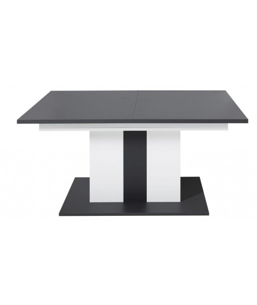 Table extensible en Madeline Graphite / Blanc, L160-210xl90xH76 cm 50-70% off 