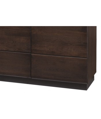 MDF et commode pâle, avec 3 portes Gates 45 Chêne Choco, l160xA42xH90 cm En savoir plus