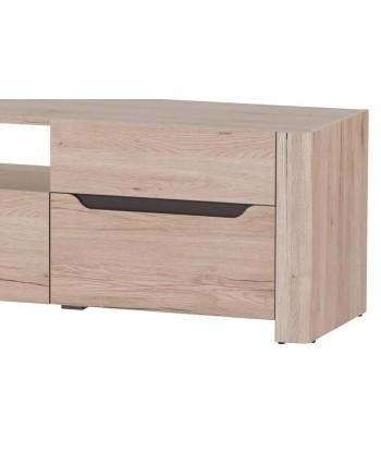 Commode TV en bois, avec 1 tiroir et 2 portes Desjo 20 Grand Chêne San Remo, l170xA42xH46 cm store