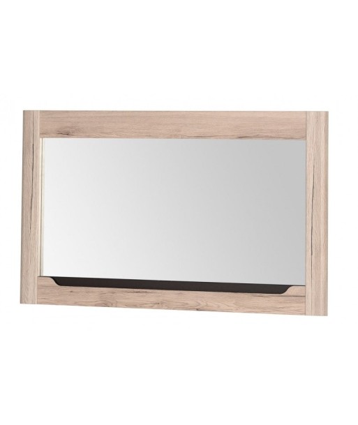 Miroir décoratif avec cadre en chêne Desjo 30 Chêne San Remo, l118xH70 cm sur le site 