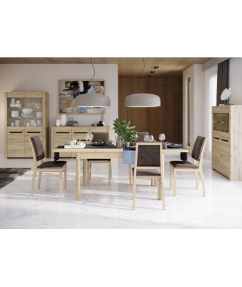 Table extensible en Desjo 42 Chêne San Remo, L136-210xl90xH76 cm Les magasins à Paris et en Île-de-France