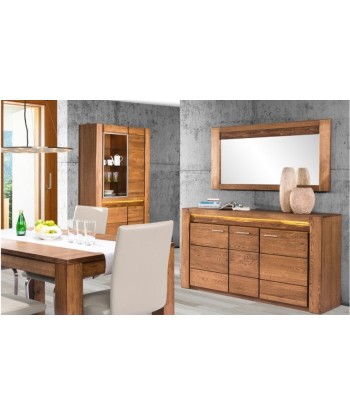 Commode 3 portes Velours 45, l161xA42xH88 cm Paris Déstockage Promo