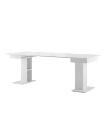 Table extensible en Star 05 Blanc pâle, L85-220xl85xH77 cm outlet