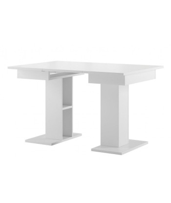 Table extensible en Star 05 Blanc pâle, L85-220xl85xH77 cm outlet