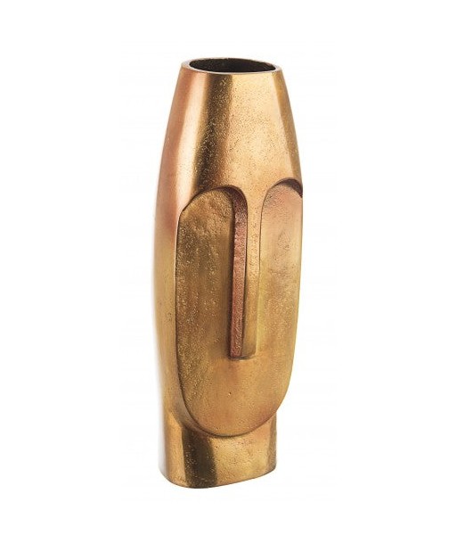 Vase décoratif en aluminium Asmita High Brass, L5,5xl4,5xH39 cm sélection de produits