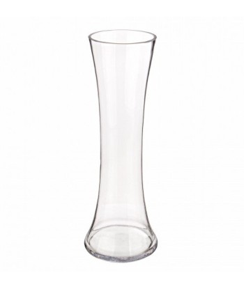 Vase décoratif en verre transparent en forme de Venise, Ø13,5xH40 cm plus qu'un jeu 