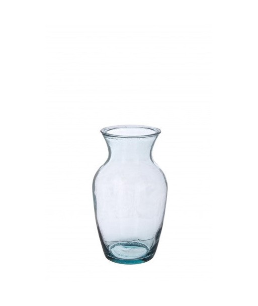 Vase décoratif classique en verre transparent, Ø14xH27 cm Véritable concentré