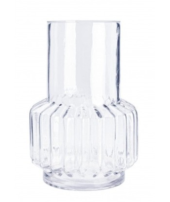 Vase décoratif en verre transparent Asira, Ø17,2xH26 cm livraison et retour toujours gratuits