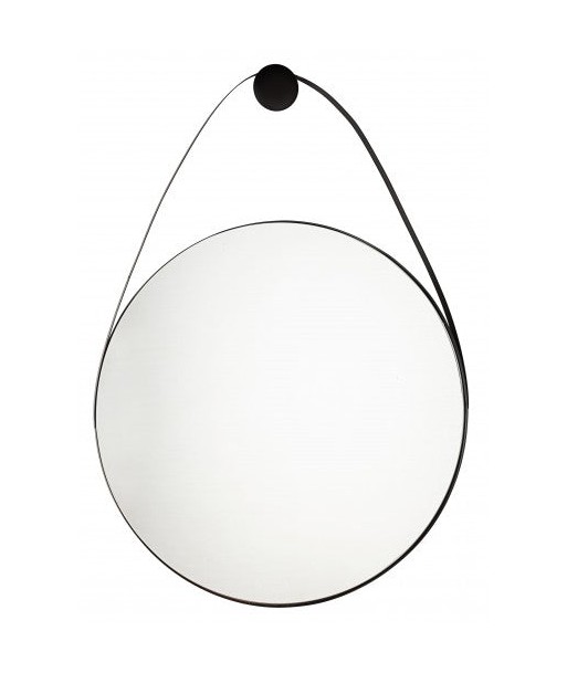 Miroir déco avec cadre en métal Keiran Tall Noir, l75xH107 cm du meilleur 