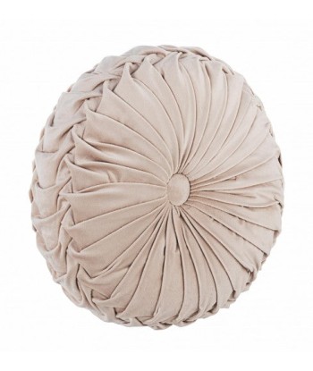 Coussin décoratif Chantal Round Velvet Beige, Ø35xH15 cm online