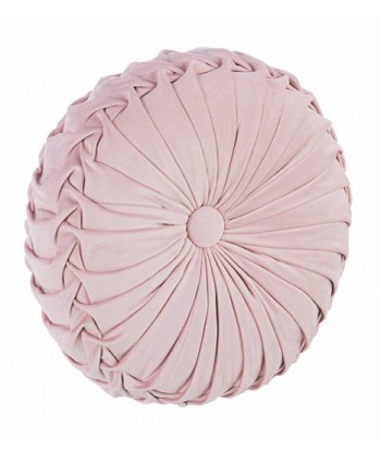 Coussin décoratif Chantal Round Velvet Rose, Ø35xH15 cm la livraison gratuite