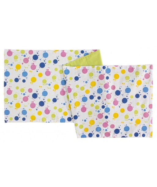 Traverse de table en coton, Bubble Multicolor, 45 x 145 cm Paris Déstockage Promo