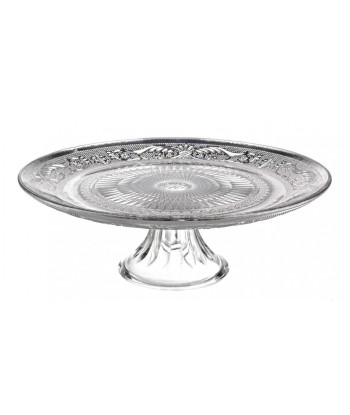 Présentoir à gâteaux, verre, d'argent Cake, Ø29xH11 cm la livraison gratuite