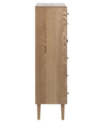 Meuble en MDF et placage, avec 13 tiroirs Thais Natural, l70xA30xH114 cm sélection de produits