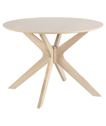 Table en bois aggloméré et placage de chêne Duncan, Ø105xH75 cm Le MVP de beaucoup