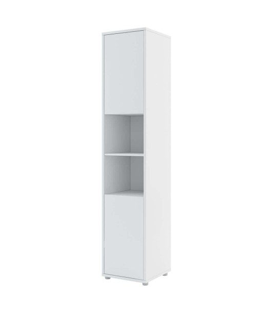 Armoire haute à 2 portes, BC08, Blanc Mat, L45xl46xH217 cm Fin de série