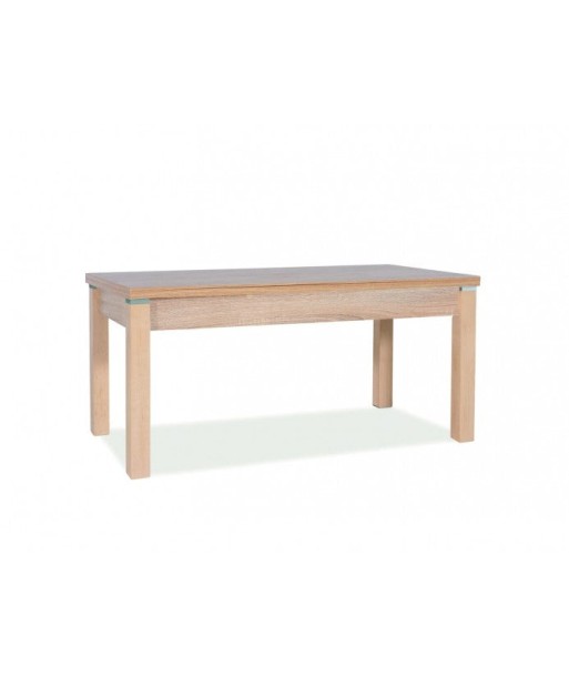 Table basse à rallonge, Kleopatra Chêne Sonoma, L124-164xl64xH56-75 cm votre restaurant rapide dans 