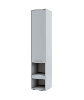 Armoire haute avec 1 porte et 1 tiroir, BC07, Gris Mat, L45xW46xH217 cm meilleur choix