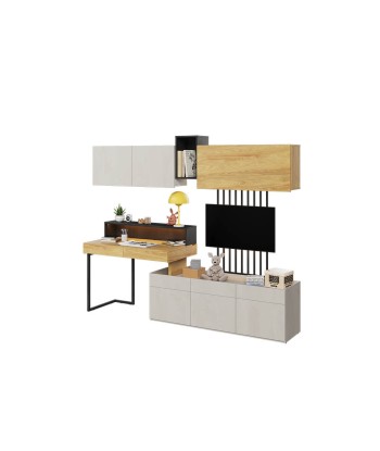 Ensemble de mobilier de bureau en bois, pour enfants et jeunes, 7 pièces, Teen Flex Set 02 Small, Naturel / Gris / Noir Comparez et commandez 