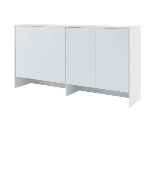 Armoire suspendue à 4 portes, en bois, BC11 Big Horizontal, Blanc mat, L211xW46xH110 cm hantent personnes