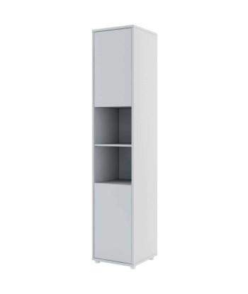 Armoire haute à 2 portes, BC08, Gris, L45xl46xH217 cm Venez acheter