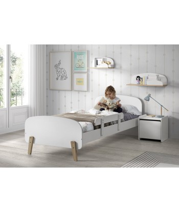 Ensemble de mobilier de chambre à coucher et MDF, pour les enfants 5 pièces blanches pour enfants, 200 x 90 cm livraison gratuite