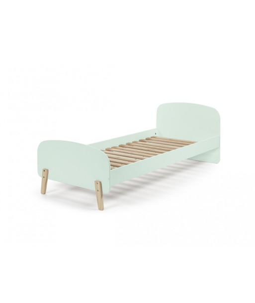 Pin et MDF Lit en bois pour Kiddy Verde Mint, 200 x 90 cm Economisez 