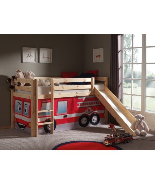 Pin - Lit de plancher de bois, avec enfants Pino Rescue Pino Children, 200 x 90 cm Venez acheter