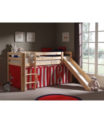 Pin de plancher en bois avec enfants naturels pino chucky, 200 x 90 cm les ctes