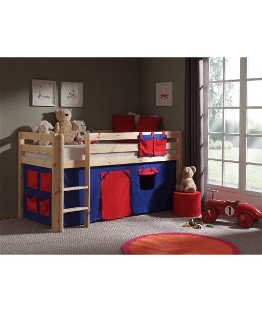 Pin de plancher en bois, avec espace de jeu pour enfants Natural Pino Domino, 200 x 90 cm 2023