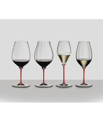 Lot de 4 verres à vin en cristal Fatto A Mano Performance Cabernet / Merlot, Rouge, 834 ml, Riedel livraison et retour toujours gratuits