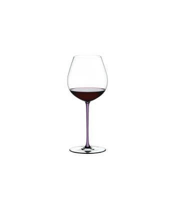 Lot de 4 verres à vin, cristal Fatto A Mano Old World Pinot Noir, Violet, 705 ml, Riedel la livraison gratuite