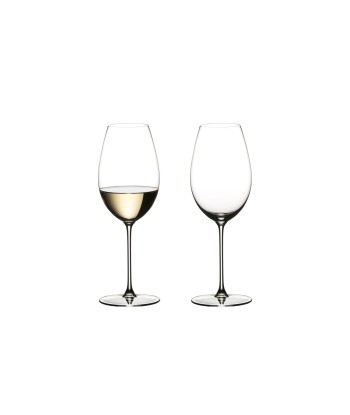 Lot de 4 verres à vin, cristal Veritas Sauvignon, Blanc Clear, 440 ml, Riedel des créatures d'habitude